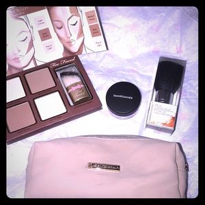 Too Faced and BareMinerals Makeup Bag Bundle